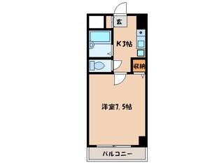 ラ・ガールＫＡＴＯＨの物件間取画像